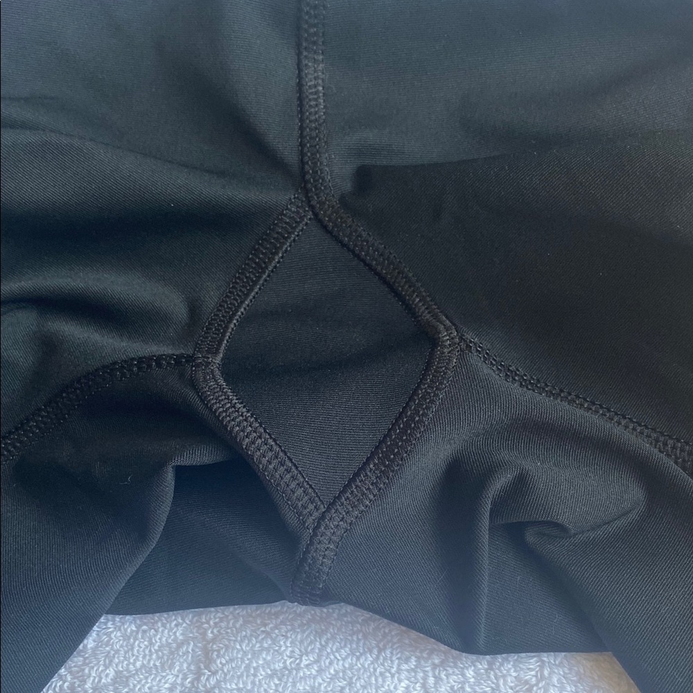 Under  Armour Women’s Black and Teal Atgletic Capris - Picture 4 of 5